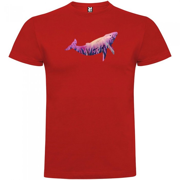 [해외]KRUSKIS Whale 반팔 티셔츠 10137623072 Red