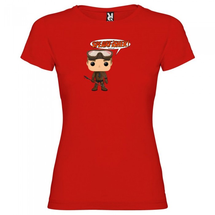 [해외]KRUSKIS Chibi Spearfisher 반팔 티셔츠 10137623150 Red
