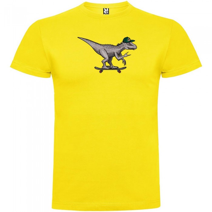 [해외]KRUSKIS Dino Skate 숏 슬리브 T-shirt 반팔 티셔츠 14137622993 Yellow