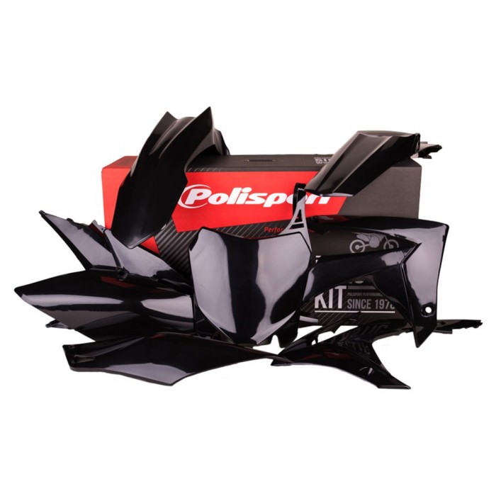 [해외]POLISPORT MX Honda CRF250R 14-17 CRF450R 13-16 90562 오토바이 플라스틱 키트 9137611668 Black