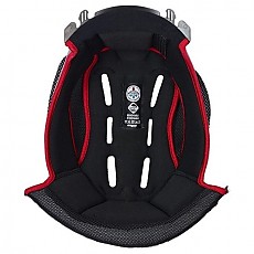 [해외]놀란 N104/Evo/Absolute Clima Comfort 헬멧 안쪽 9137634719 Black / Red