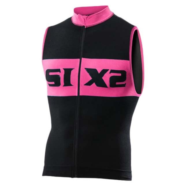 [해외]SIXS 민소매 저지 Luxury 1136351190 Black / Pink