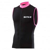 [해외]SIXS 민소매 저지 Stripes 1136351196 Black / Pink