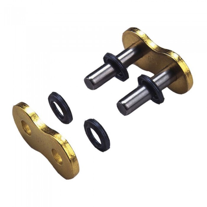 [해외]REGINA 링크 525/137 ZRT Rivet Z Ring Replacement Connecting 9137478817 Gold / Black / Steel