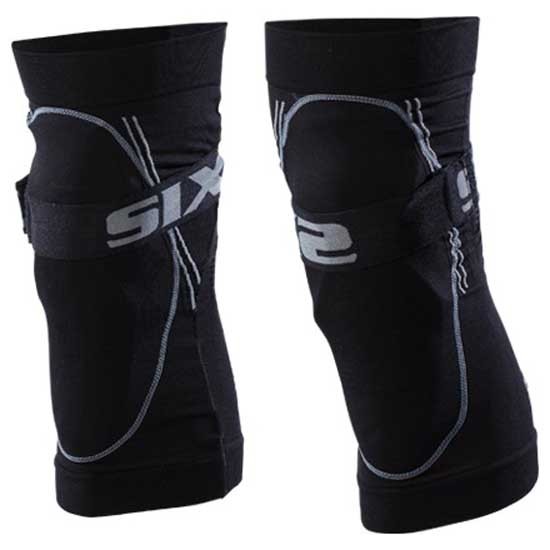 [해외]SIXS Kit Knee Pad With 프로텍션 무릎 보호대 9136351299 Black
