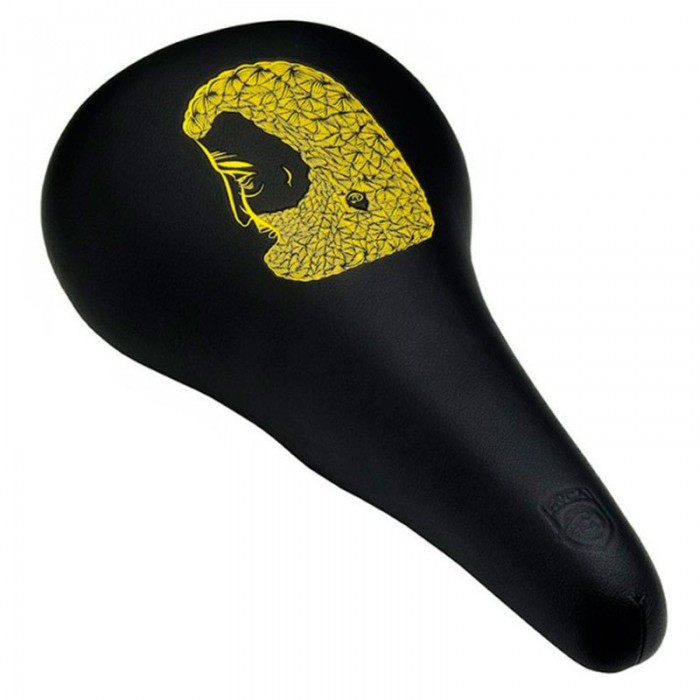 [해외]CINELLI Unicanitor Barry McGee 안장 1137673473 Black / Yellow