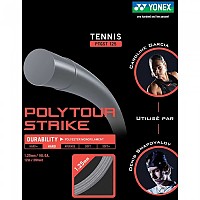 [해외]요넥스 테니스 싱글 스트링 Polytour Strike 12 M 12137646478 Iron Gray