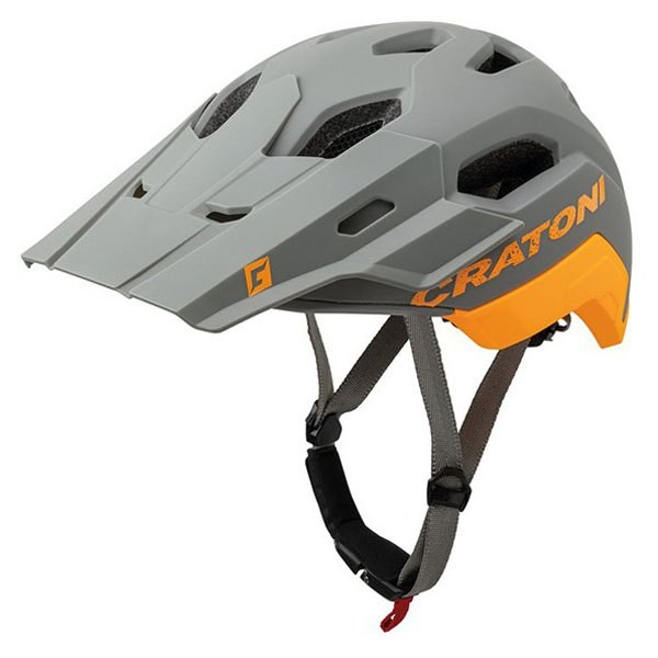 [해외]크라토니 C-Maniac 2.0 트레일 MTB 헬멧 1137682441 Grey / Orange Matt
