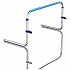 [해외]GYMSTICK Bounce-Back Hurdle 40-60 cm 7137685770 Chromed / Blue