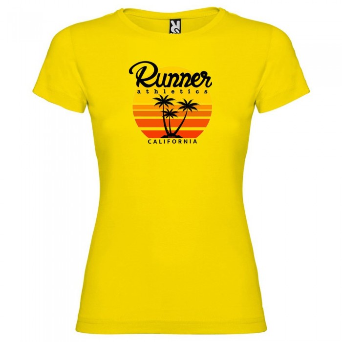 [해외]KRUSKIS Runner Athletics 반팔 티셔츠 6137718998 Yellow