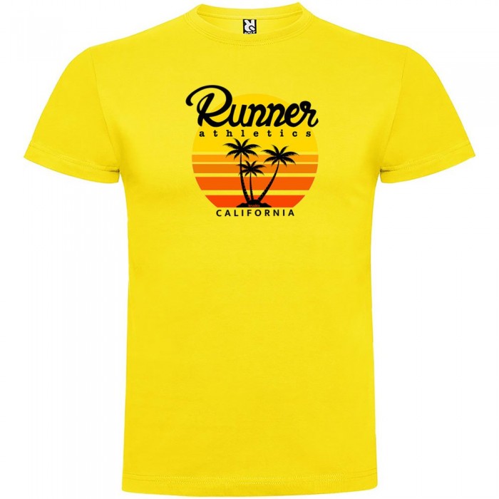 [해외]KRUSKIS Runner Athletics 반팔 티셔츠 6137718988 Yellow