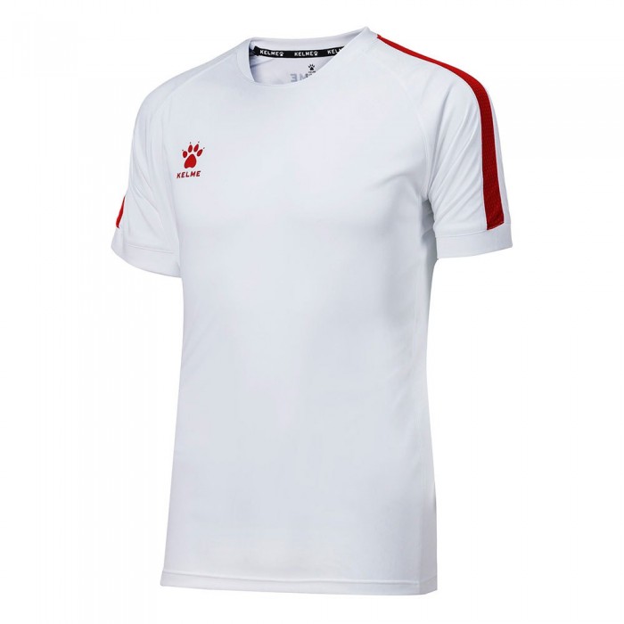 [해외]켈미 Global 반팔 티셔츠 3137651240 White / Red