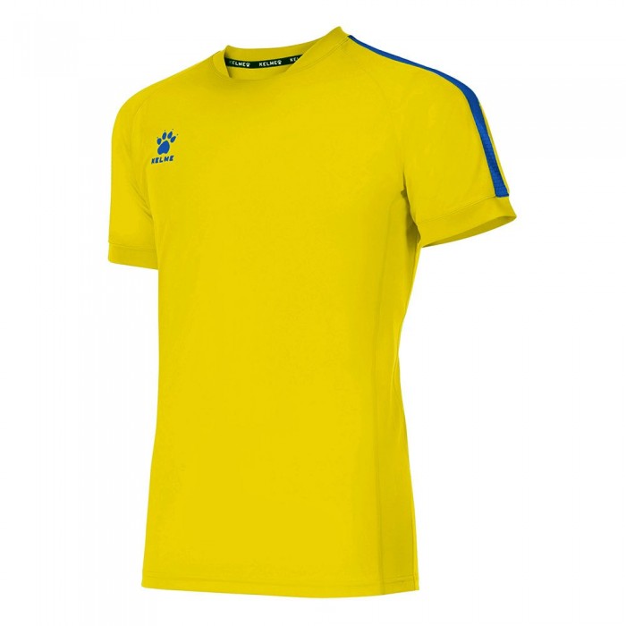 [해외]켈미 Global 반팔 티셔츠 3137651256 Yellow / Royal