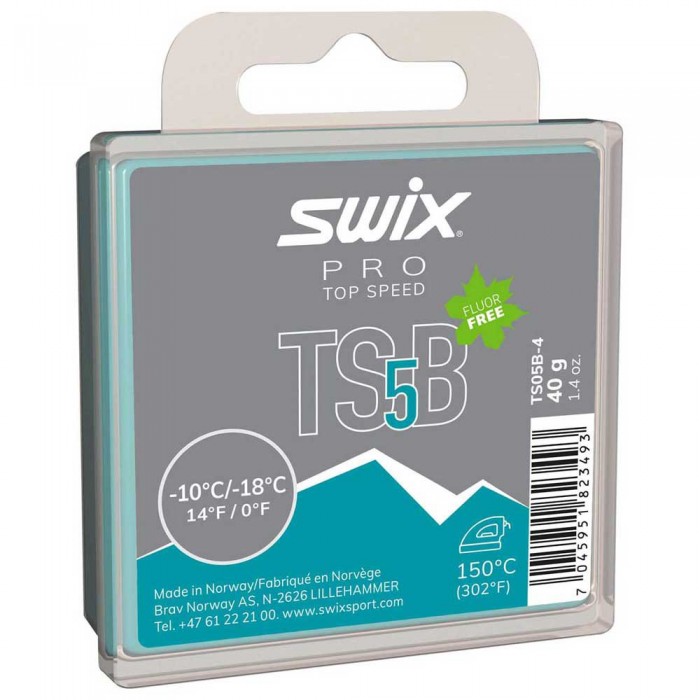 [해외]SWIX 보드 왁스 TS5-10ºC/-18ºC 20g 5137520811 Black
