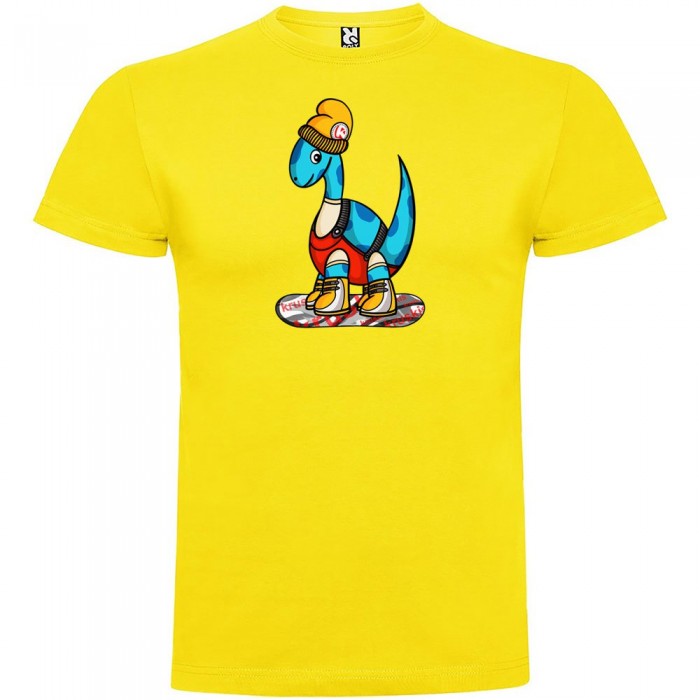 [해외]KRUSKIS 반팔 티셔츠 Dino Snow 5137623023 Yellow
