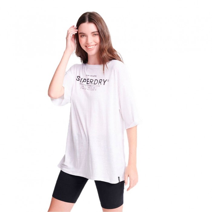 [해외]슈퍼드라이 Desert 라인n 반팔 티셔츠 137466292 White