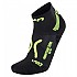 [해외]UYN Marathon Zero 양말 6137636174 Black / Yellow Fluo