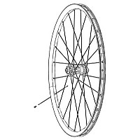 [해외]스램 상표 Wheel Decal Kit 404 B1Single Rim+1 Extra Decal 1137670590 Black