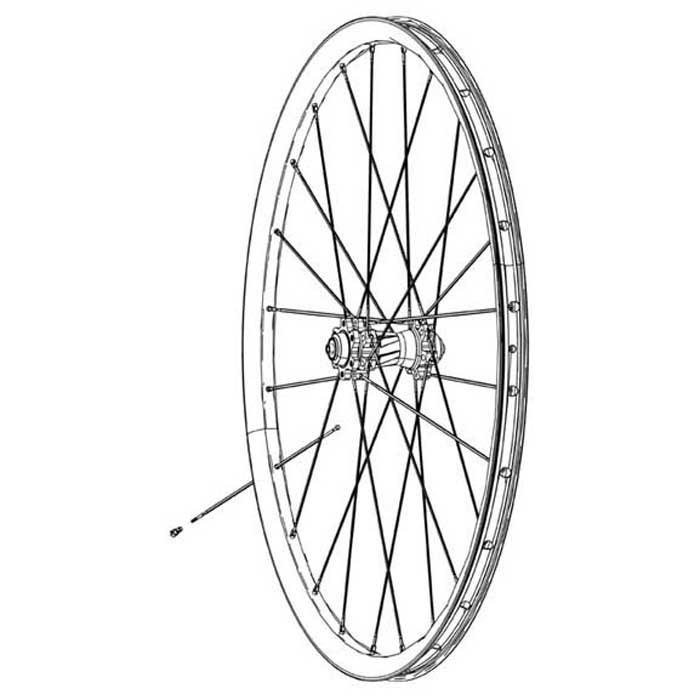 [해외]스램 상표 Wheel Decal Kit 404 Disc Single Rim+1 Extra Decal 1137670595 Chrome