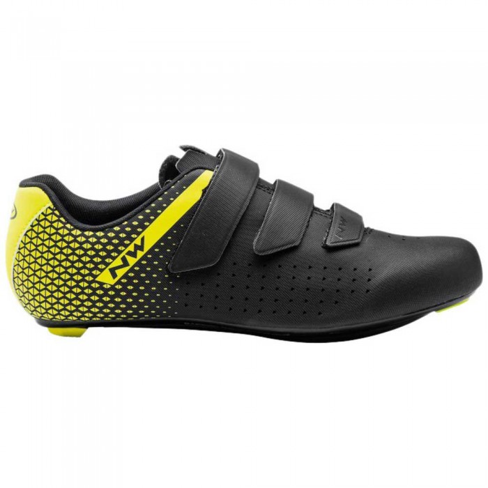 [해외]노스웨이브 코어 2 로드 자전거 신발 1137757157 Black / Yellow Fluo