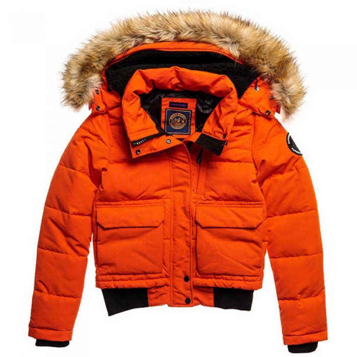 [해외]슈퍼드라이 Everest 봄버 재킷 137559878 Orange