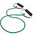 [해외]THERABAND 운동 밴드 Tubing With Handles Strong 7137731869 Green