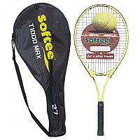 [해외]SOFTEE 고정되지 않은 테니스 라켓 T1000 Max 27 12137768149 Yellow