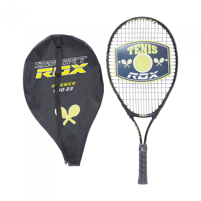 [해외]ROX 고정되지 않은 테니스 라켓 Hammer 프로 23 12137768177 Black / Yellow