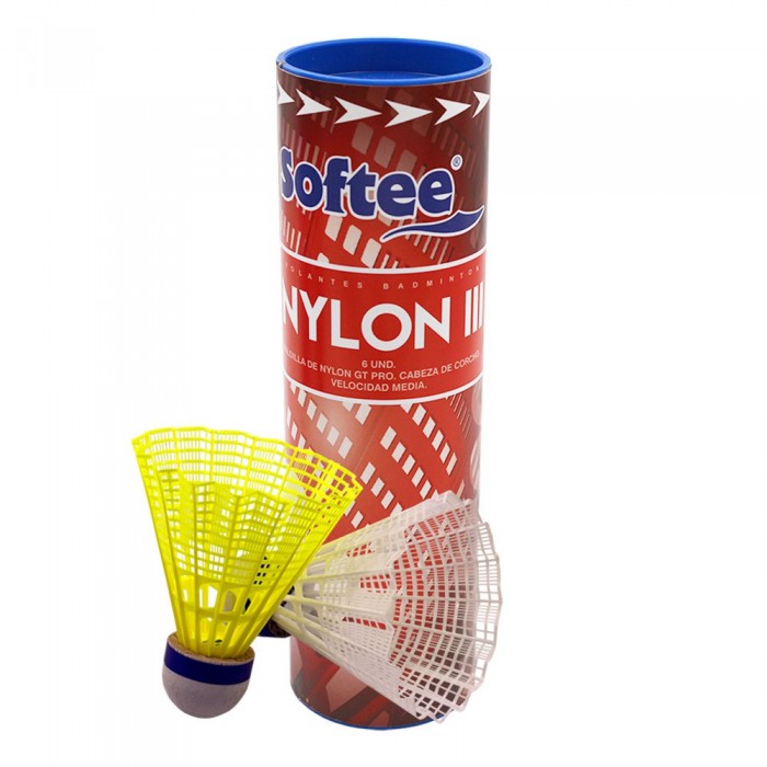 [해외]SOFTEE Nylon III Badminton Shuttlecocks 12137768189 Yellow
