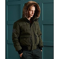 [해외]슈퍼드라이 Everest Quilted 봄버 자켓 137559764 Khaki