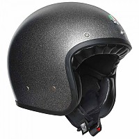 [해외]AGV OUTLET X70 Solid 오픈 페이스 헬멧 9137757615 Flake Grey