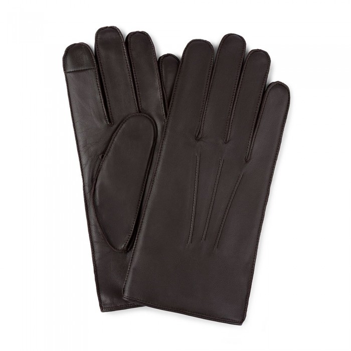[해외]HACKETT Portland Touch Gloves Dark Tan