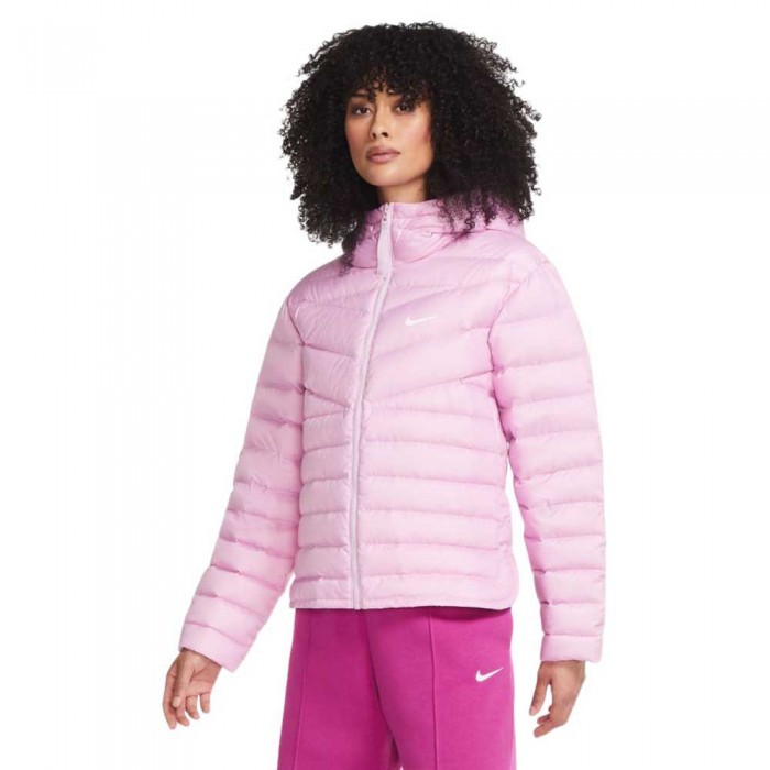 [해외]나이키 Sportswear 윈드runner 재킷 137527261 Beyond Pink / Lt Arctic Pink / White