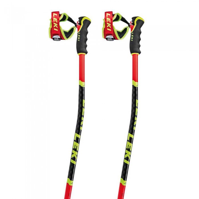 [해외]레키 ALPINO WCR SG/DH 3D 지팡이 5137754845 Fluorescent Red / Black / Neon Yellow