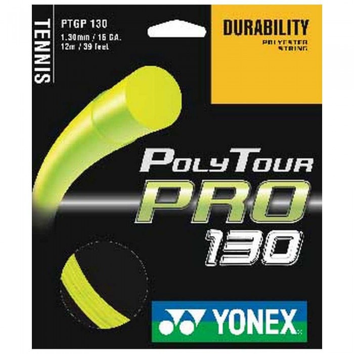 [해외]요넥스 테니스 싱글 스트링 Poly Tour Pro 12 M 12137714499 Yellow