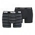 [해외]푸마 Heritage Stripe 복서 브리프 2 단위 137713669 Black