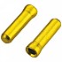 [해외]JAGWIRE Shifter Cable End 500 단위 끝 모자 1137253539 Gold