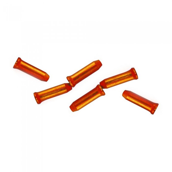 [해외]SAPIENCE 엔드 캡 Aluminium Cable 100 단위 1137825415 Orange