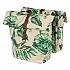 [해외]BASIL Ever-Green 28-32L 사이드 백 1137754924 Beige / Green Leaf