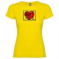 [해외]KRUSKIS 반팔 티셔츠 I Love Downhill 1137814824 Yellow