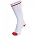 [해외]험멜 Elite Indoor 짧은 양말 3137808427 White / True Red