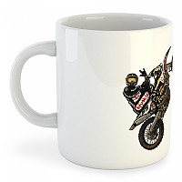 [해외]KRUSKIS Motocross Mug 325ml 9137814896 White