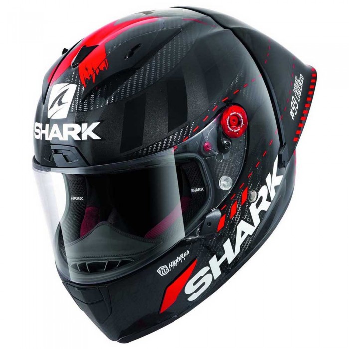 [해외]샤크 Race-R 프로 Carbon GP Lorenzo 윈터 Test 99 풀페이스 헬멧 9137761199 Carbon / Anthracite / Red