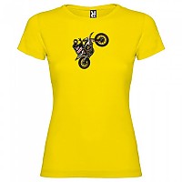 [해외]KRUSKIS Motocross 반팔 티셔츠 9137814908 Yellow