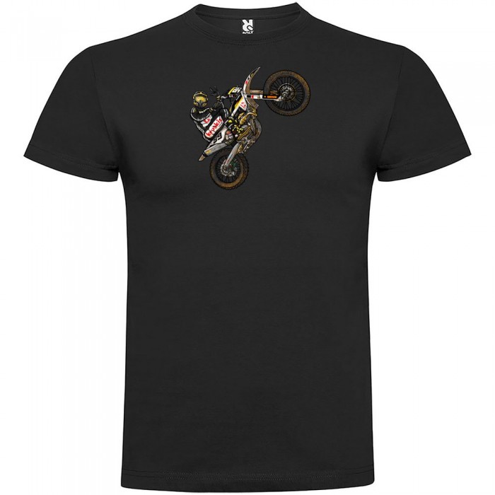 [해외]KRUSKIS Motocross 반팔 티셔츠 9137814898 Black