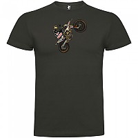 [해외]KRUSKIS Motocross 반팔 티셔츠 9137814902 Grey