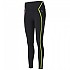 [해외]푸마 Train Bonded Zip High Rise 레깅스 6137610008 Puma Black / Luminous Pink / Fizzy Yellow