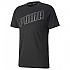 [해외]푸마 Run 로고 반팔 티셔츠 6137609961 Puma Black