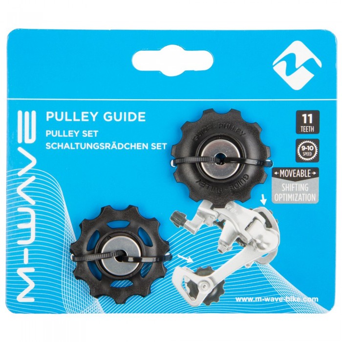 [해외]M-WAVE 가이드 Pulley Set 1137642127 Black