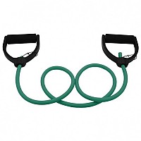 [해외]SOFTEE 운동 밴드 Resistance Fitness Tube High 7137833359 Green